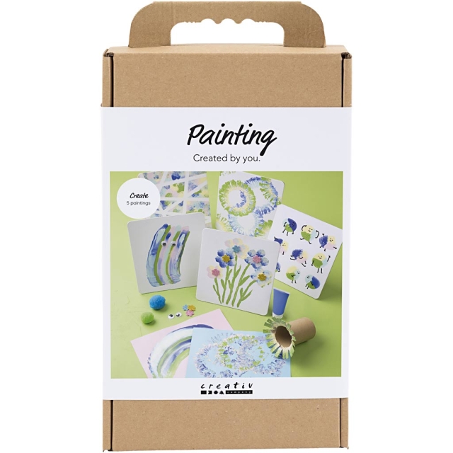 Creative Toys Creativ - Craft Kit Painting, Assorted Colours, 1 pakke - (977772)