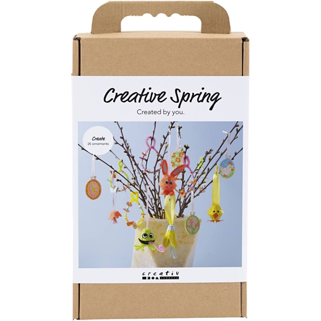 Creative Toys Creativ - Craft Mix Creative Spring, assorterede farver, 1 pakke - (977606)