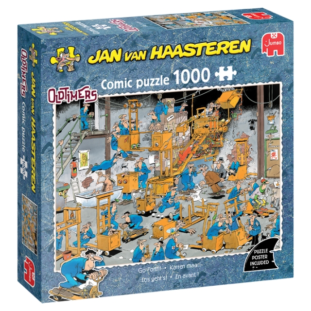 Jan van Haasteren Oldtimers går frem! (1000 stykker)