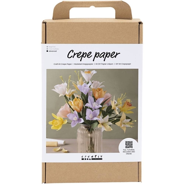 DIY Kit Crepepapir, 1 sæt (977534)