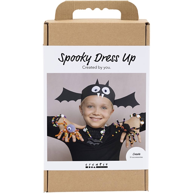 Craft Kit Spooky Accessories - Kostumer og smykker - halloweenfarver (977841)