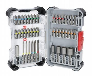 Bosch - Professional Bosch 43x ekstra hårdt skruetrækkerbitsæt, 43 dele (197 x 110,5 mm, professionelt tilbehør skruetrækker, boremaskine)