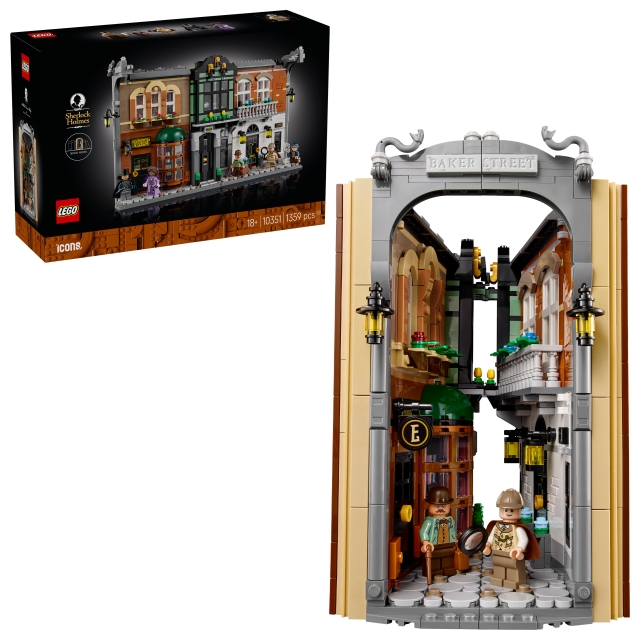 LEGO Ikoner - Sherlock Holmes: Bogkrog (10351)