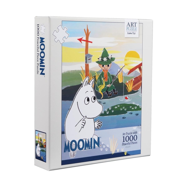 Moomin Puslespil 1000 Pcs Art Puzzle On Bridge