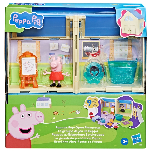 Peppa Pig Legetøj 3" Playset Pop-Open Playgroup