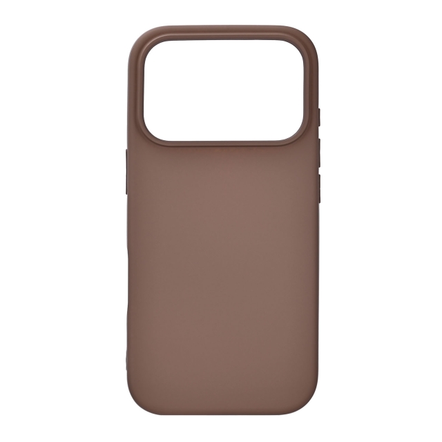 Onsala Mobilcover med Silikone Feel Chocolate - iPhone 17 Pro