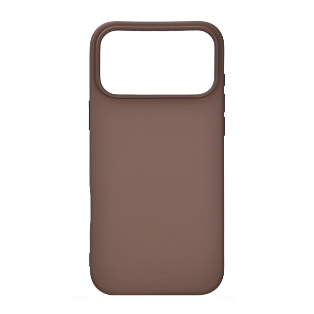Onsala Mobilcover med Silikone Feel Chocolate - iPhone 17 Pro Max