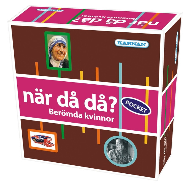 Egmont Spil När Då Då?-pocket Berömda Kvinnor (SE)