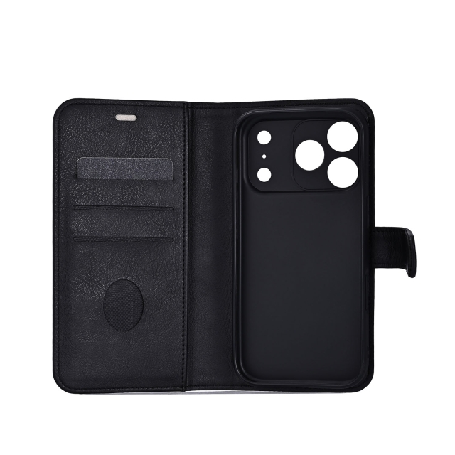 Radicover Wallet Strålingsbeskyttelse 3 Kort RFID Black - iPhone 17 Pro Max