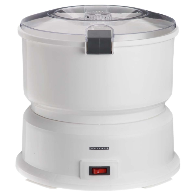 MELISSA Kartoffelskræller med salatslynge 85W Hvid