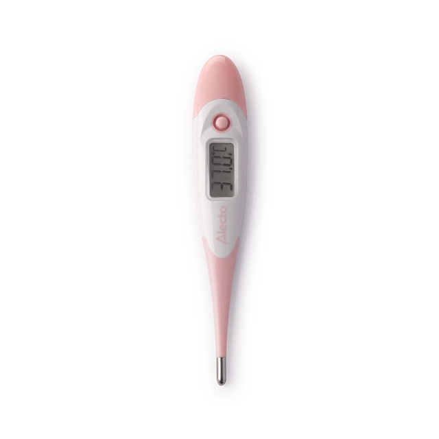 Alecto Digitalt termometer Pink