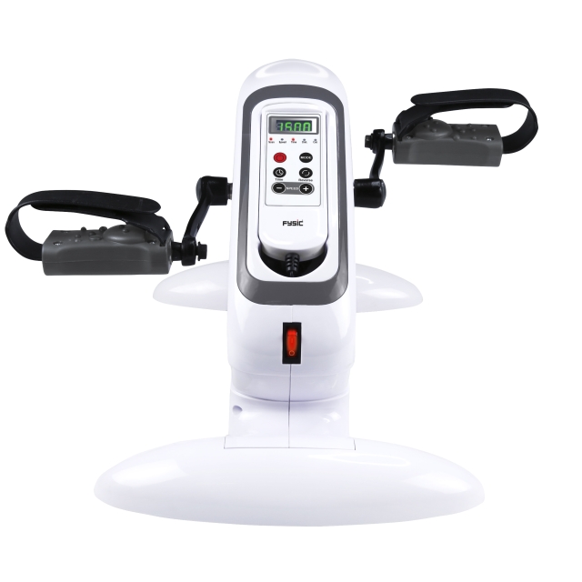 Fysic Elektrisk mini hometrainer Hvid / Sort