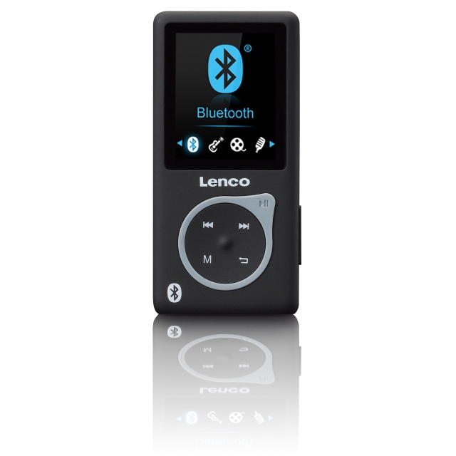 Lenco MP3/MP4-afspiller med Bluetooth® Sort