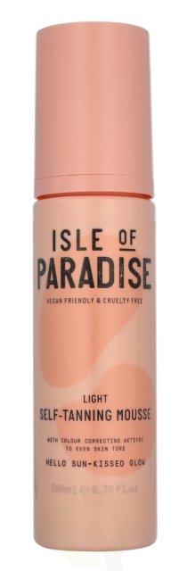 Isle of Paradise Self-Tanning Mousse 200 ml Light