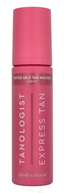 Tanologist Tinted Self Tan Mousse Express Tan 200 ml Light