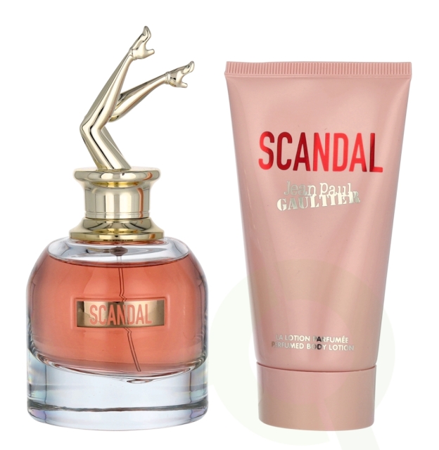 J.P. Gaultier Scandal Giftset 125 ml Edp Spray 50ml/Body Lotion 75ml