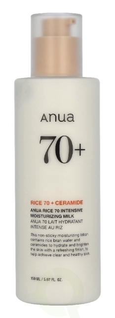 Anua Rice 70 + Ceramide Moisturizing Milk 150 ml