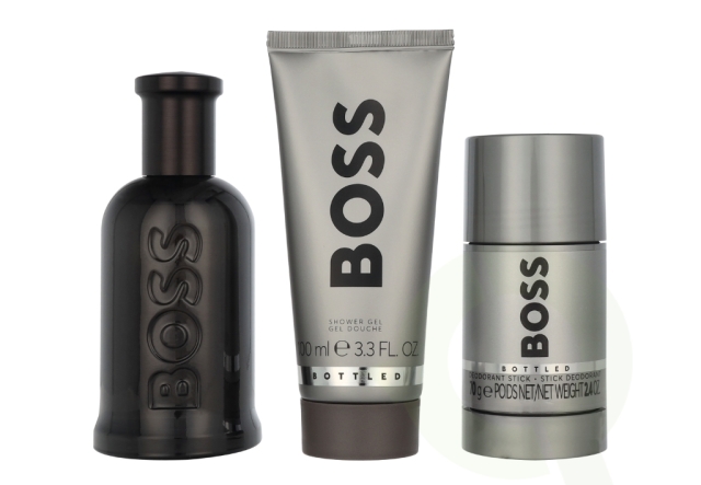 Hugo Boss Bottled Parfum Giftset 275 ml Edp Spray 100ml/Shower Gel 100ml/Deo Stick 75ml