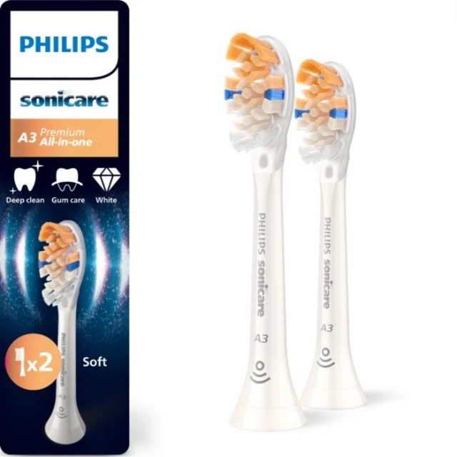 Philips Borsthuvud Sonicare Premium All-in-One 2st HX9092/87