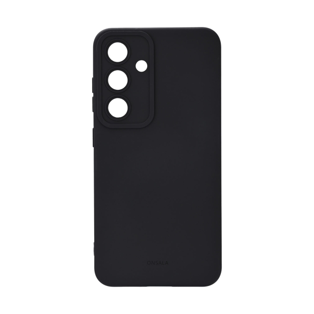 Onsala Cover med Silikone Feel Black - Samsung Galaxy S26