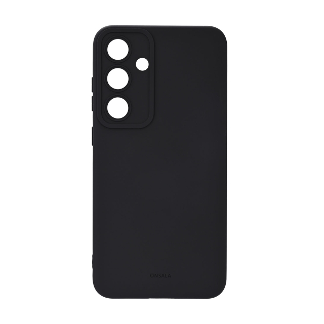 Onsala Cover med Silikone Feel Black - Samsung Galaxy S26+