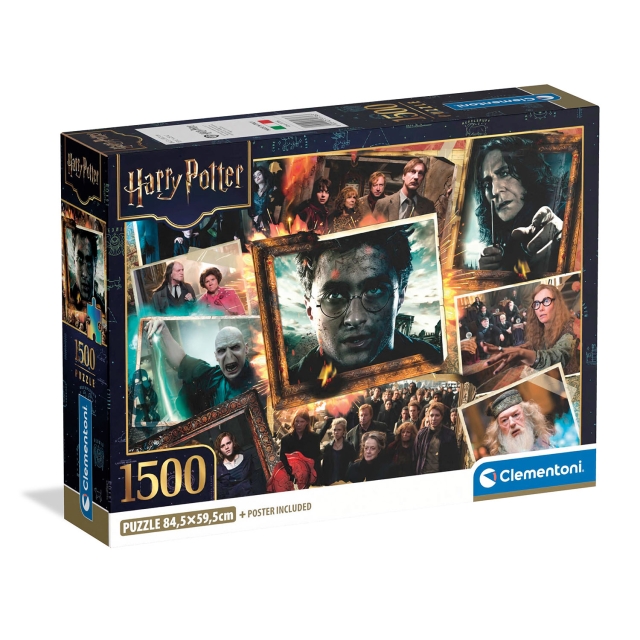 Clementoni Puslespil 1500 - High Quality Collection - Harry Potter (1)