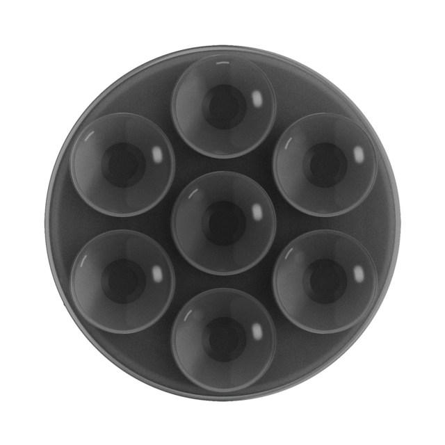 PopSockets Suck-Up Grip til MagSafe Translucent Black