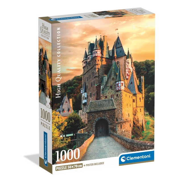 Clementoni Puslespil 1000 Pcs CB Eltz Castle