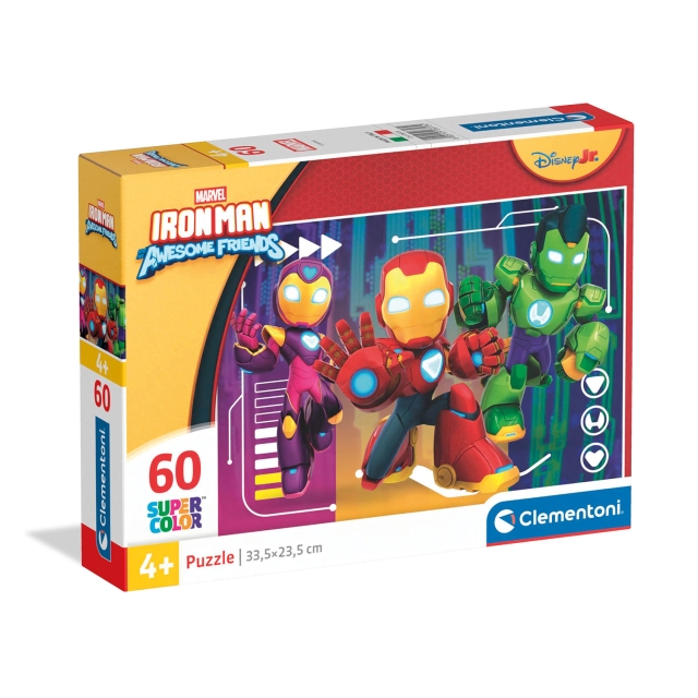 Clementoni Puslespil 60 Pcs Marvel Iron-Man