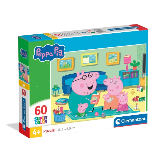 Clementoni Puslespil 60 Pcs Peppa Pig