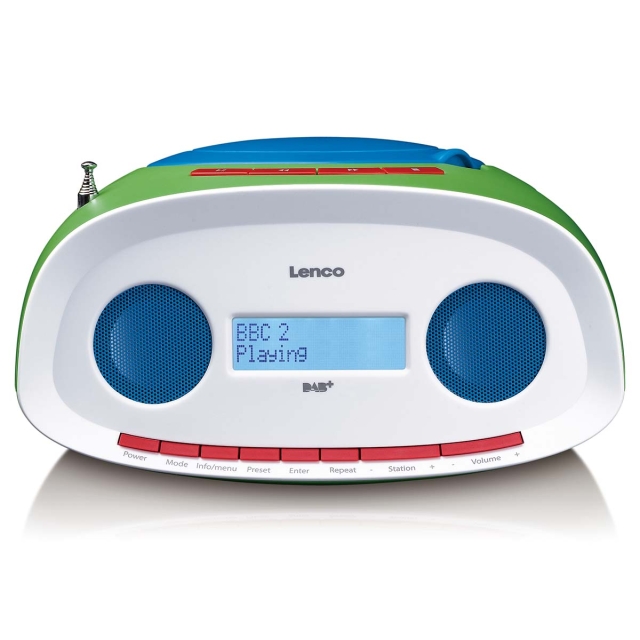 Lenco Bærbar DAB+/FM-radio med cd- og USB-afspiller