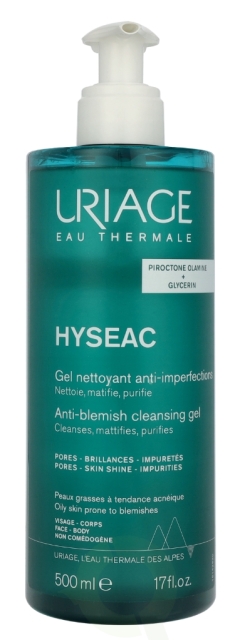 Uriage Hyseac Cleansing Gel 500 ml
