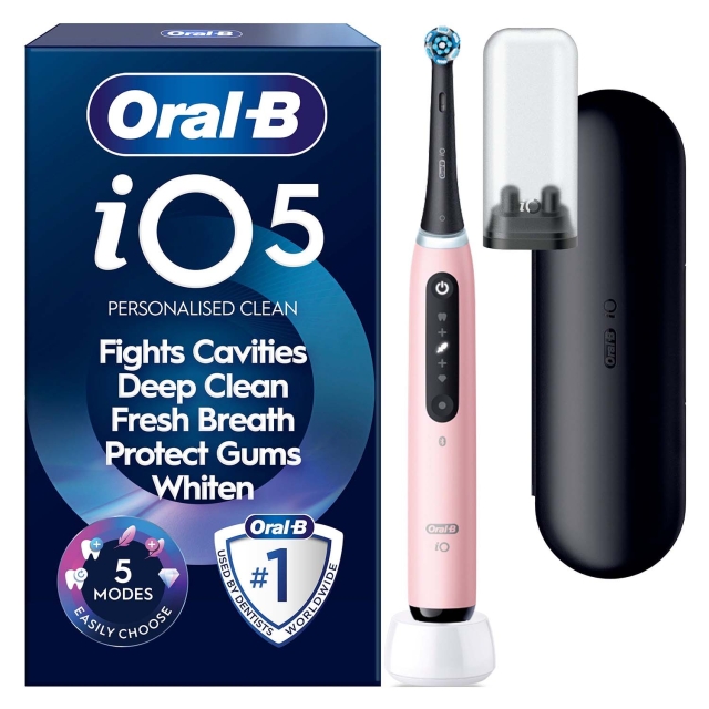 Oral B Eltandborste iO5 Blush Pink TC