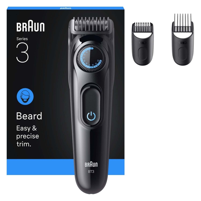 Braun Skäggtrimmer BT3520 +3 stylingtillbehör