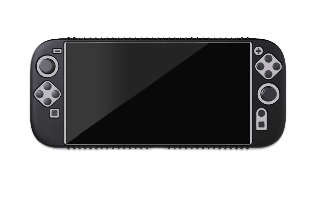 NACON Silikonegreb til Nintendo Switch II – Beskyttende etui i sort