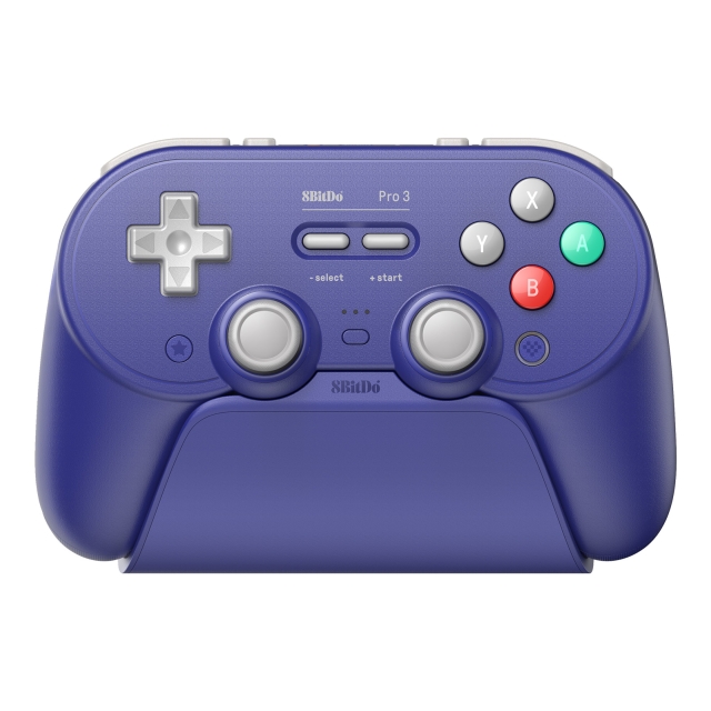 8Bitdo Pro 3 Bluetooth-gamepad – lilla