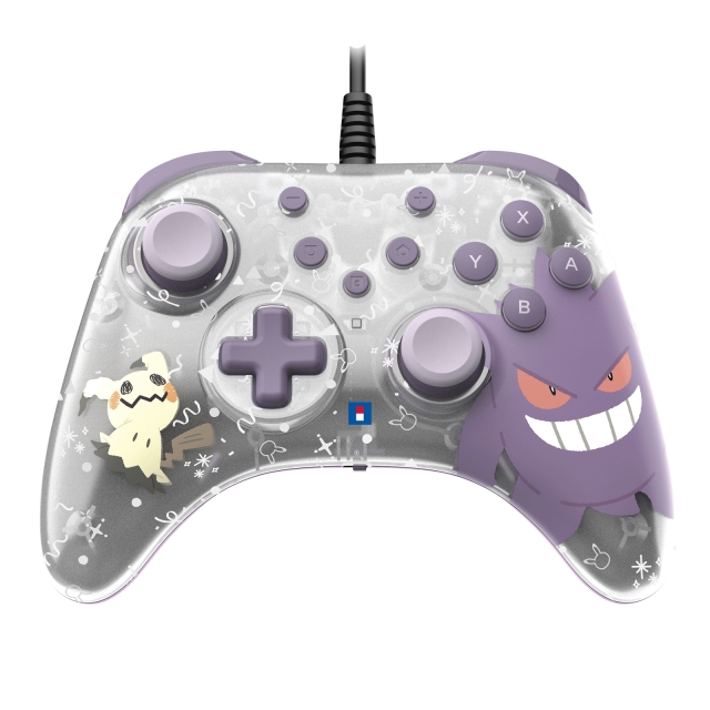 Hori Hori PAD til Switch 2 (Gengar & Mimikyu) - Lilla