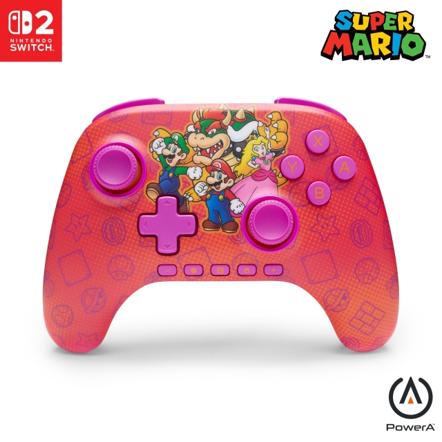 PowerA Advantage Wireless Controller til Nintendo Switch 2 – Mario og venner