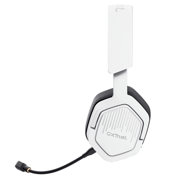 Trust GXT493W Carus trådløst headset – hvid