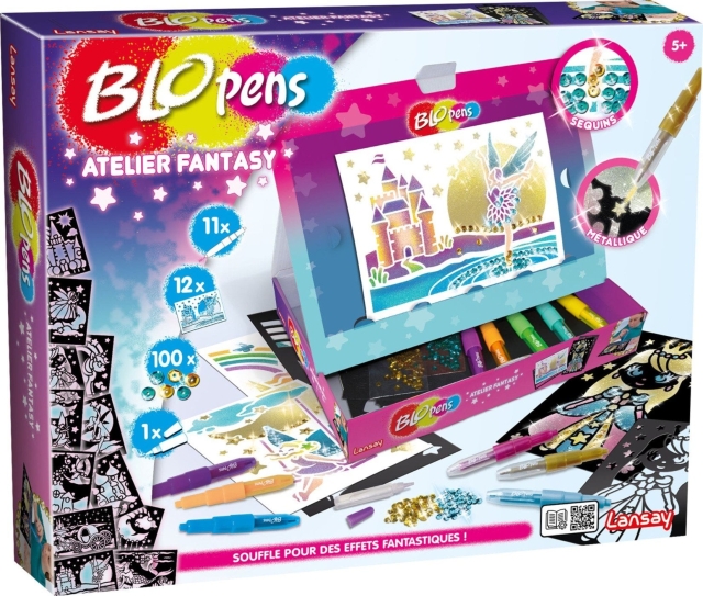 Blo Pens BLOPENS – Pailletter: Fantasi-dyr-workshop (40333)