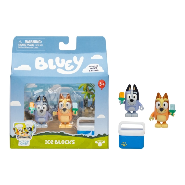 Bluey 2-pak med figurer, 2 varianter (90406)