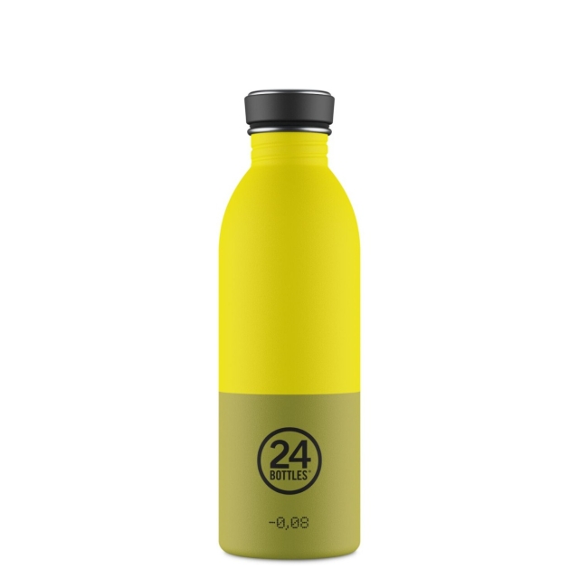 24Bottles Urban Bottle – Grøn, Gul – 500 ml