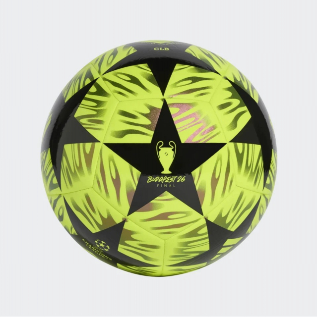 Adidas UEFA Champions League-fodbold, størrelse 5 – gul