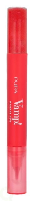 Pupa Milano Pupa Vamp! Marker Duo 4 ml #009 Jelly Coral /  Lip Marker 1,4ml / Lip Gloss 2,6ml
