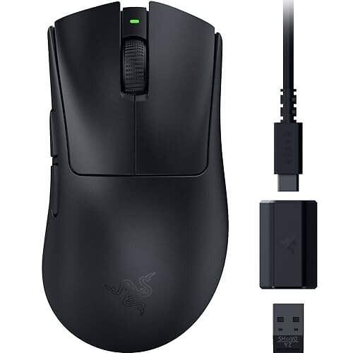 Razer Deathadder V3 Hyperspeed-gamingmus – Sort