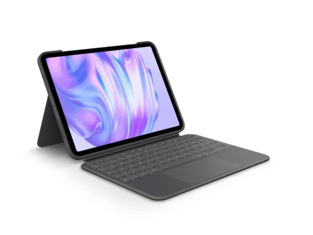Logitech Combo Touch til iPad Pro 11" (M4) – Grafit – Pan – Nordic