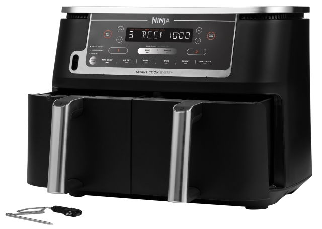 Ninja Foodi Max Dual Zone AF451EU – Smart Cook System luftfryser – 9,5 l