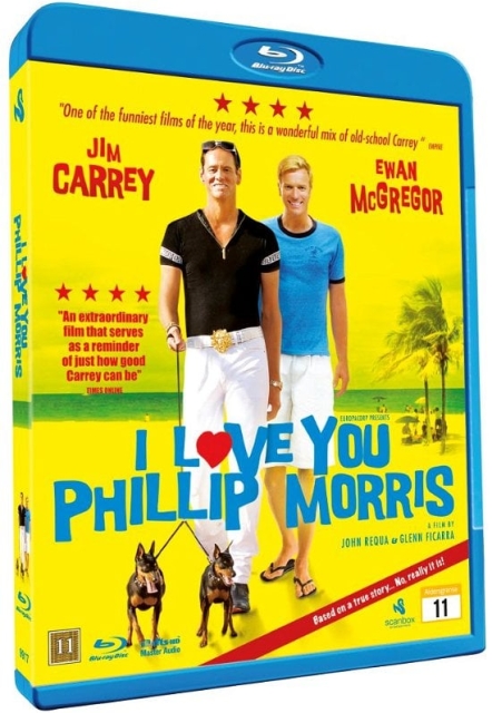 I LOVE YOU PHILLIP MORRIS  (Jim carrey) (Blu-ray)