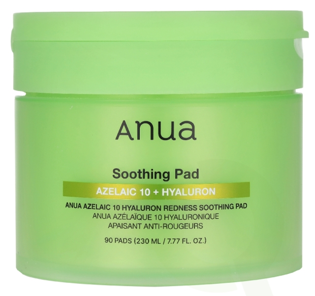 Anua Azelaic Acid 10 & Hyaluron Soothing Pads 90 piece 90 pads