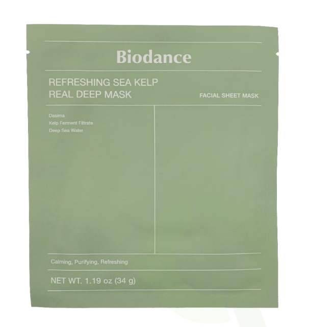 Biodance Refreshing Sea Kelp Real Deep Mask 34 g